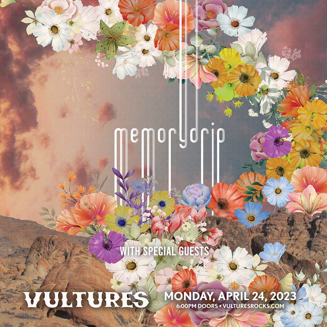 memorydrip's tweet photo. colorado springs // 4.24.23 // vultures // guests tba 💐 https://t.co/2bbLwS2dO4 https://t.co/OMerE33qFR