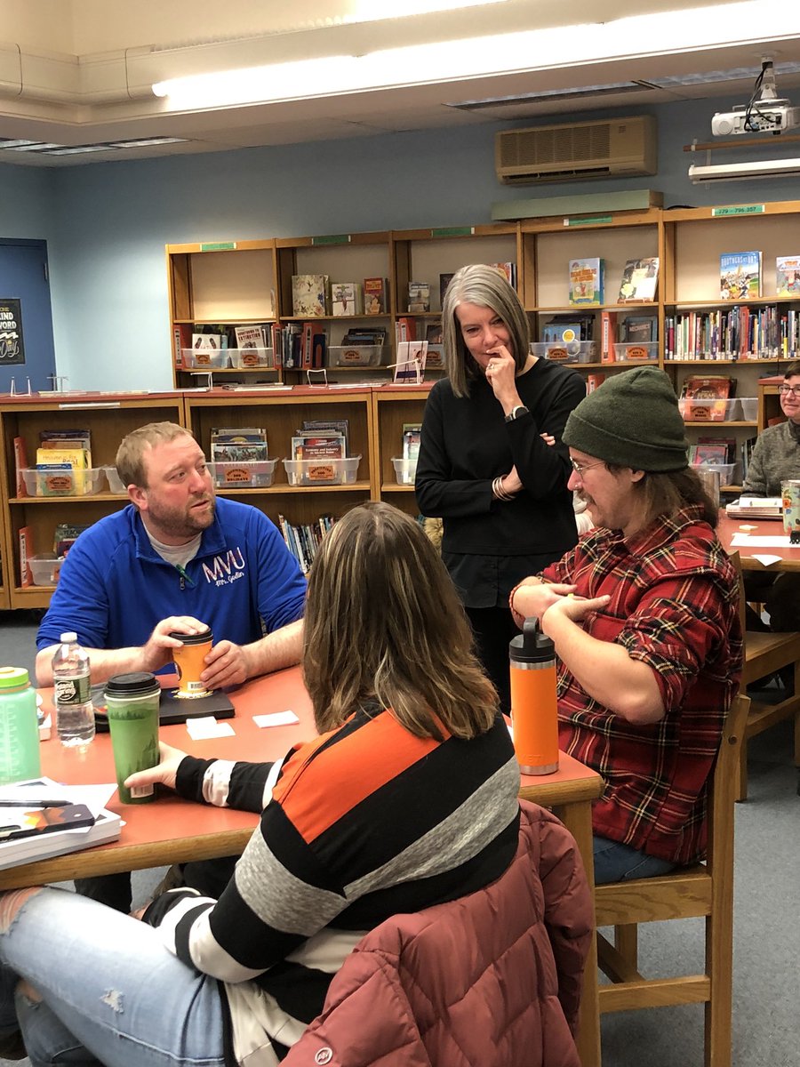 Readwritevt's tweet photo. Fantastic day with @THBoogren!  @MissisquoiSD new teachers learned about the “Content” section of the New Art &amp; Science of Teaching.  Great engagement &amp; participation! @robertjmarzano @MVULearning @cmartinVT @MVUCoaching @SwantonSchool @HighgateHawks @PrincipalChrisD https://t.co/nXV8Hajzr5