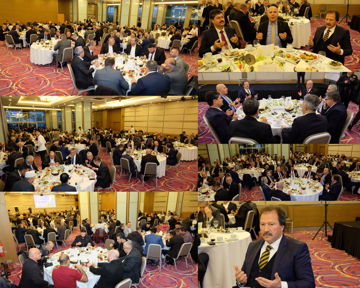 Ankara Esnaf ve Sanatkarlar Odaları Birliğimizin İftar Programına Ankara Valimiz Sayın Vasip Şahin, ve Vali yardımcılarımız AK Parti Ankara 2. Bölge MV.  A.Adayı ve Ticaret Bakanlığı Esnaf, Sanatkarlar Genel Müdürümüz  Necmettin Erkan, ve Esnaf Odası Başkanlarımız ile Katıldık