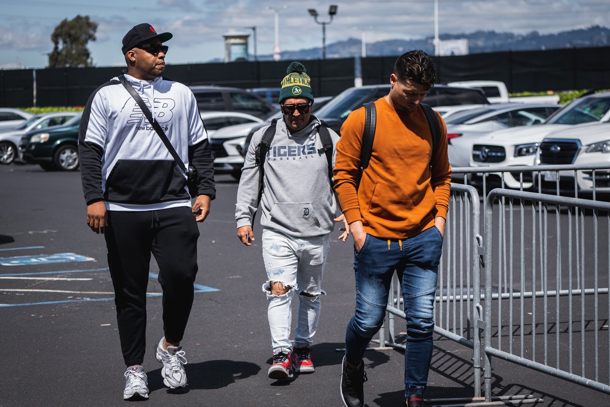 Athletics's tweet photo. Arriving in style 😎 https://t.co/CTXMFPI3x9