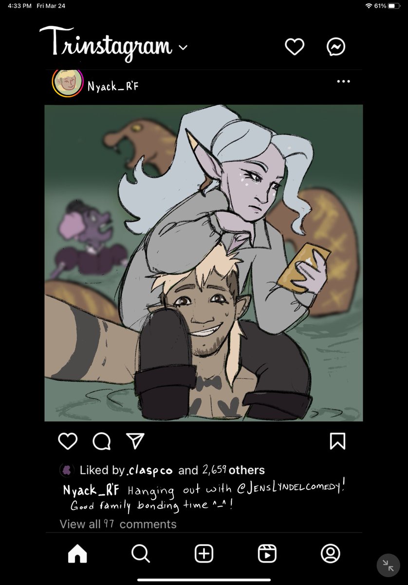 BugsTolk's tweet photo. pov: you're a trinyvalean scrolling thru your socials #trinyvale @NADDPod https://t.co/YlWpZz9Vmu