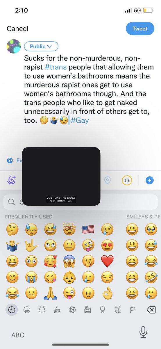 StrayTurtle's tweet image. What if only people with no criminal records are allowed be #trans on a #StateID? So you show your State ID so you can use women’s facilities since it’ll confirm your “gender.” But then I don’t think people really want to be policing everybody to that extent, like, at gyms. #Gay