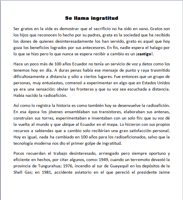 Hc2te_Hamradio's tweet photo. La ingratitud hoy castiga al radioaficionado ecuatoriano. 
Radio amateurs in Ecuador are on the way to disappearing.
@conniehunterdg
 @GyeRadioClub
 @Arcotel_ec
 @IARU_R2
 @eluniversocom
 @elcomerciocom
 @Expresoec
 @Telecom_Ec
 @ManabiRadioClub
 @DX_World
 @arrl
@ure_es https://t.co/12kUfXeFJ4