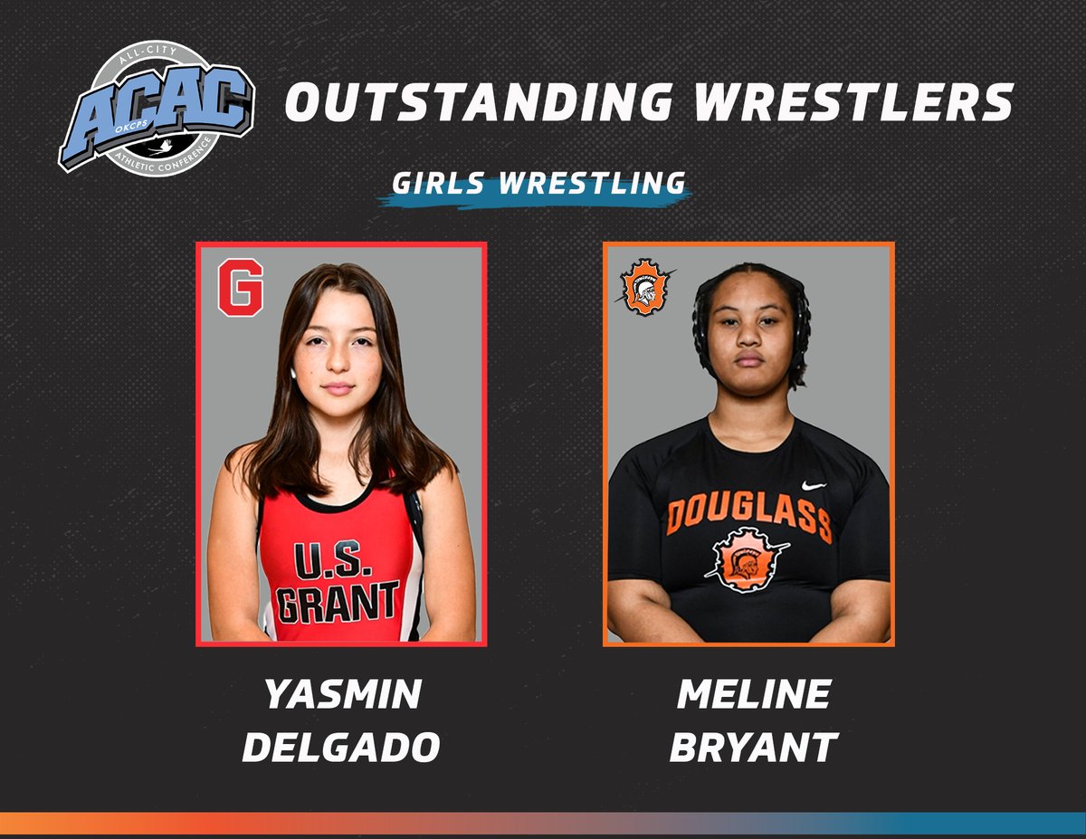 𝙏𝙝𝙚 𝙗𝙚𝙨𝙩 𝙤𝙛 𝙩𝙝𝙚 𝙗𝙚𝙨𝙩 🤼

Congratulations to the 2022-23 ACAC "Outstanding Wrestlers" voted on by coaches as the top wrestling honor in the conference! <a href="/OKCPS/">OKC Public Schools</a>