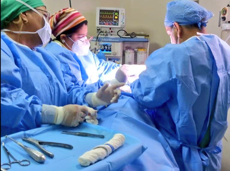 IVSSARVA's tweet photo. Siguiendo instrucciones del Presidente Nicolás Maduro y nuestra Ministra del MPPS Dra. Magaly Gutiérrez se realizaron (16) intervenciones , (12) Por Otorrinolaringología y (4) de traumatología .
#PlanQuirúrgicoNacional
@NicolasMaduro
@MagaGutierrezV
@Somosivss
@AdolfoP_Oficial https://t.co/BO1Tx5rSs8