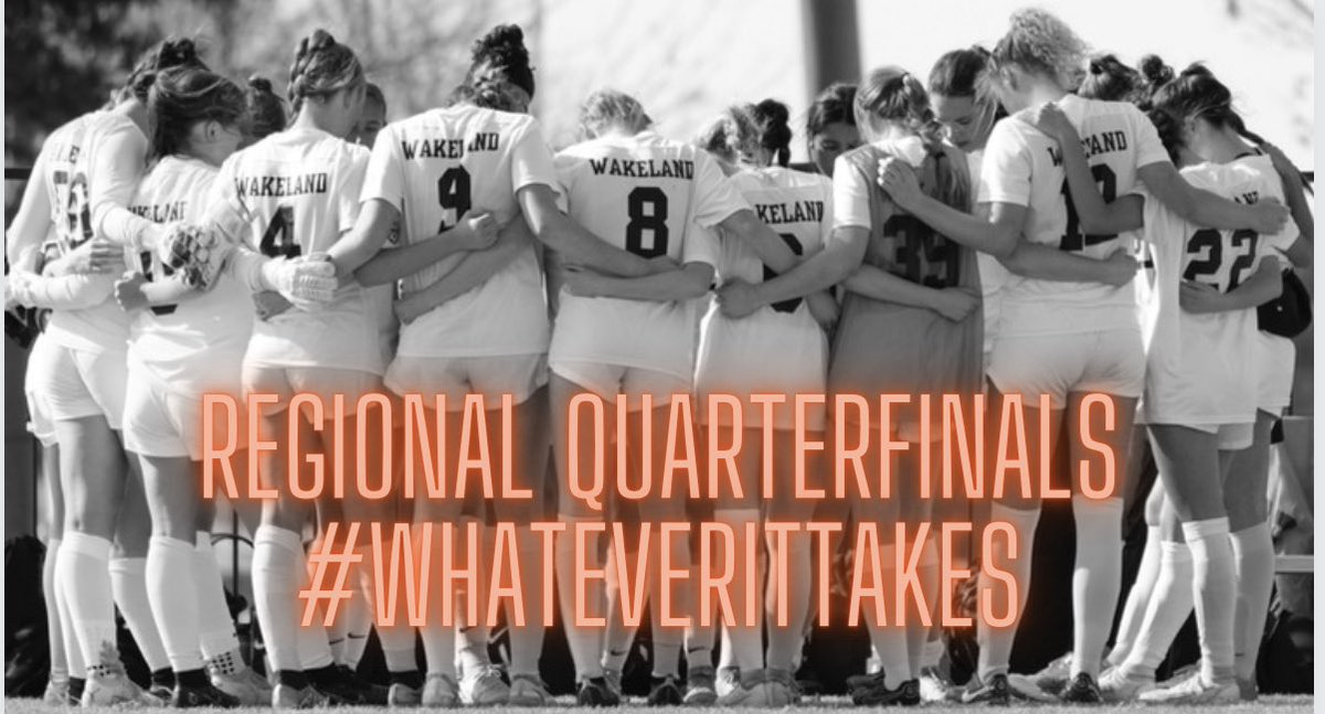 We need all <a href="/WakelandHS/">Wakeland High School</a> students at our Reg Quarterfinal Fri!! Wear white and bring some noise!!!
🚨WHITE OUT🚨
📆 Friday 3/31 💙⚽️🧡
⏰ 5:00 pm
🆚 Reedy HS 🦁
📍 Children's Health Stadium, Prosper 🏟️
🎟️ events.ticketspicket.com/agency/4b8b2e1…
👏🎉🧡⚽️💙🙌💪