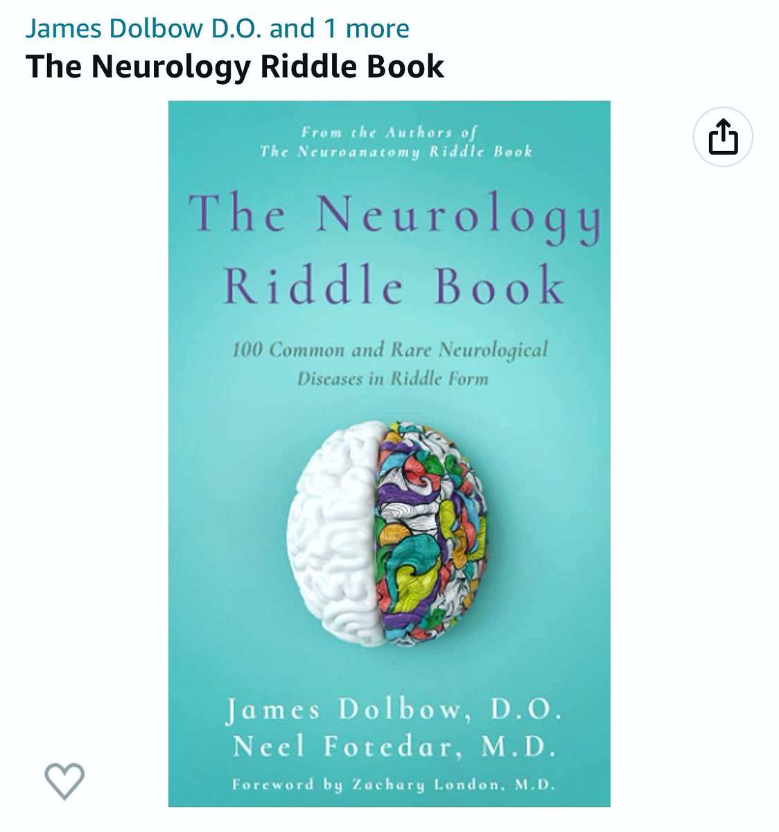 neelmed's tweet photo. If you are a neurology resident/fellow, medical student or anyone else interested in neurosciences or clinical neurology, check out our book- The Neurology Riddle Book. It is a great way to learn clinical pearls while solving fun riddles. https://t.co/pbBJNtdz7B #neurotwitter https://t.co/9Hal6hEIF4