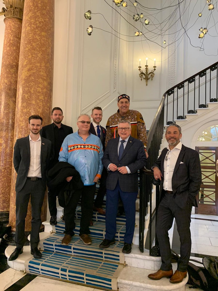 UKinCanada's tweet photo. After two successful days in London, our ESG-I Policy Mission is coming to a close. This was a chance to discuss how to include Indigenous values in #ESG, from 🇬🇧🇨🇦 government engagement and working with industry to our shared critical minerals strategies. https://t.co/z8Vi4z9EEn