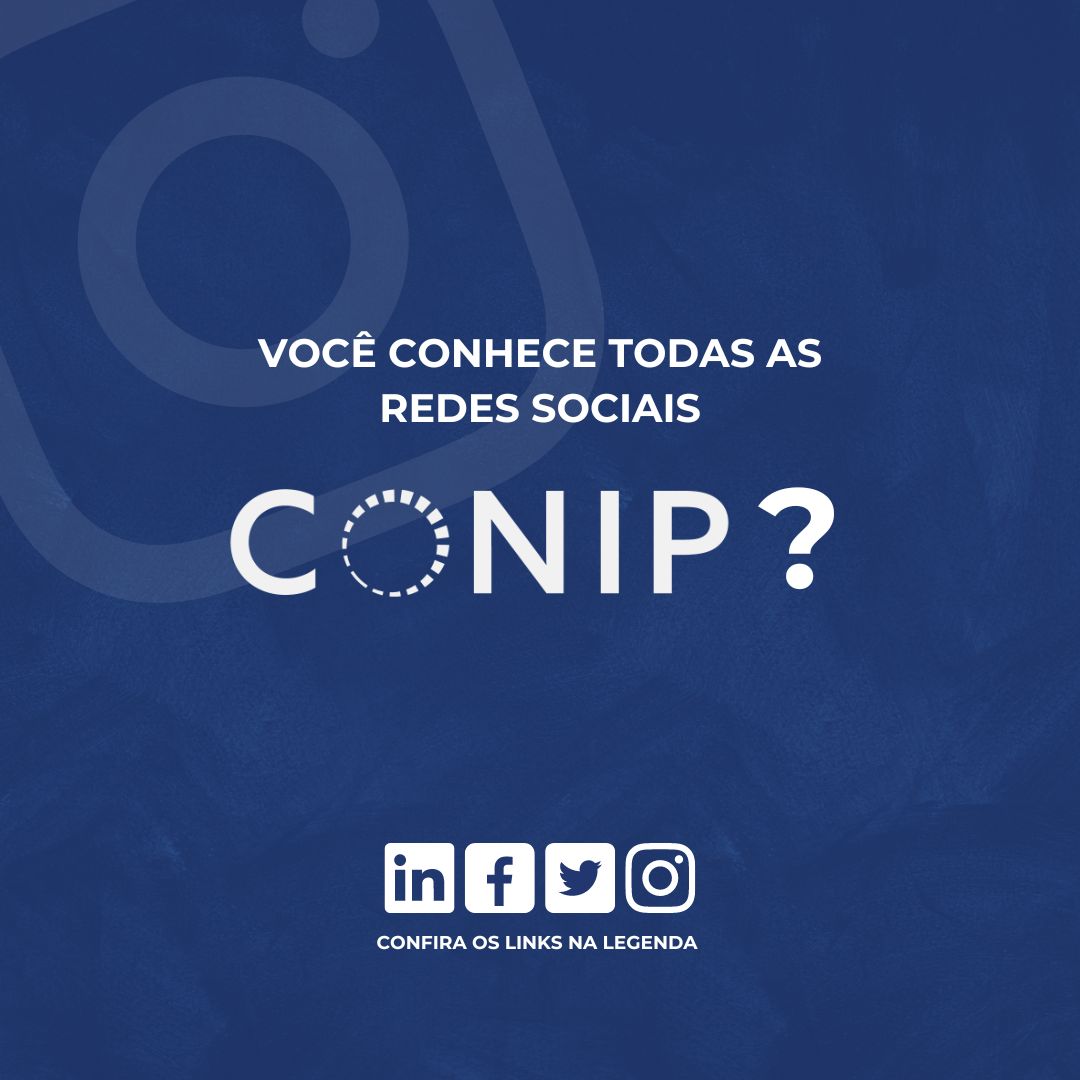 conip_ti's tweet photo. Você já conhece todas as redes sociais do CONIP?

Siga as nossas redes sociais e fique por dentro de tudo o que está acontecendo no CONIP!

https://t.co/lewRcFV1EE
https://t.co/cJzaKYkCnA
https://t.co/oYBEluFEiv https://t.co/WgJbcSJCdU