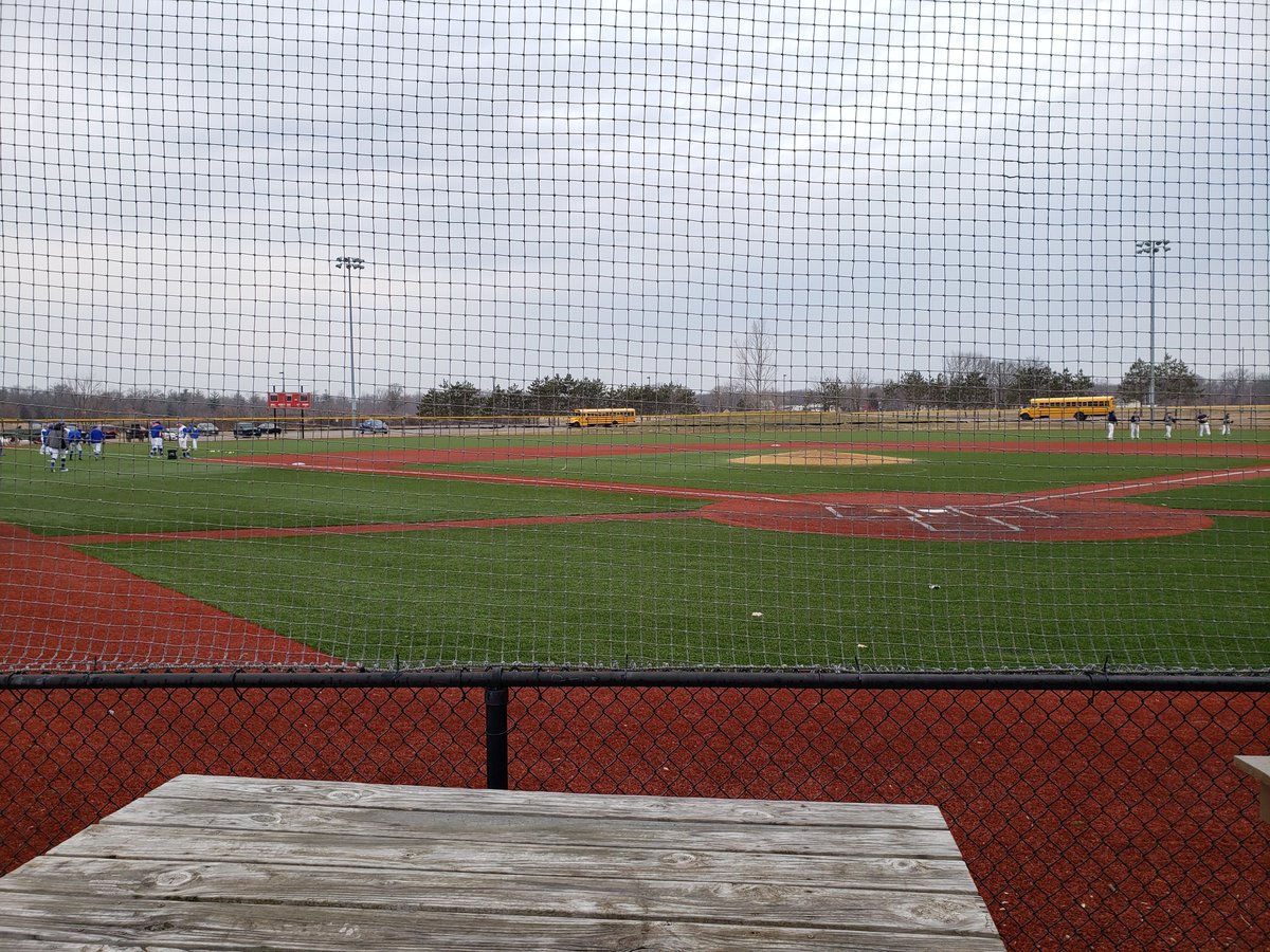 Its cold and rainy perfect day to open the @mhsgoldeneagles baseball season vs @RAHSburg on SmashCountry92.9FM and wrjc.com starting at 4:45