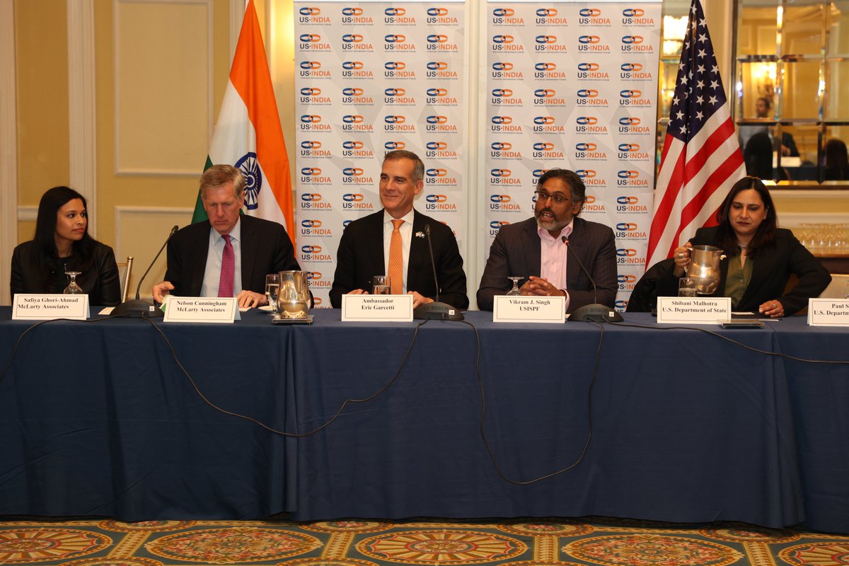 US India Strategic Partnership Forum On Twitter A Pleasure To Host 