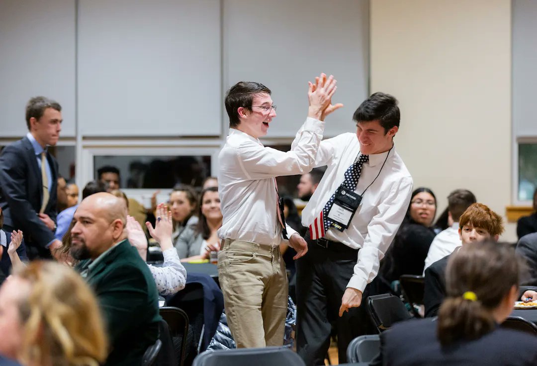 AIConcampus's tweet photo. When you realize the 83rd Model Congress is this Friday😁. Top delegates receive scholarships covering as much as full tuition for four years at AIC. We wish the best of luck to all the participating high schools https://t.co/ujZ1acBCVE 

#aic #onehiveonefamily #modelcongress #tb https://t.co/C51iwxuKnh