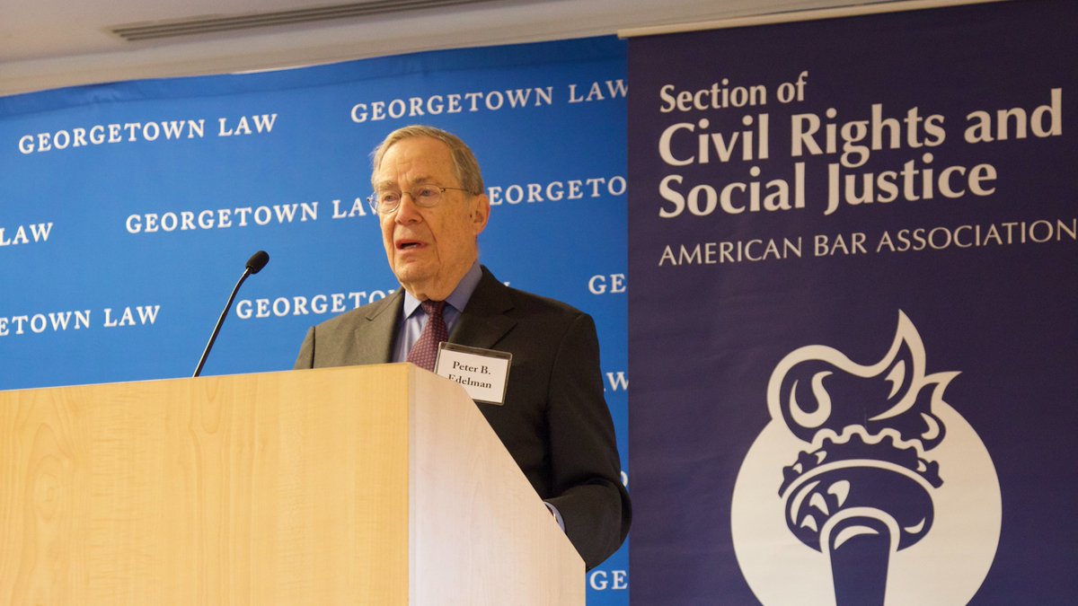 GeorgetownLaw's tweet photo. #GeorgetownLaw is proud to host the @ABA_CRSJ Economic Justice Summit, a convening of lawyers, activists &amp; policymakers to formulate solutions to our country’s economic disparities. Day 1 📷 feat. profs @peterbedelman &amp; @aplerhoples, @RepAlGreen &amp; a #selfiemoment w/ Dean Treanor! https://t.co/xBCPbj0tJl
