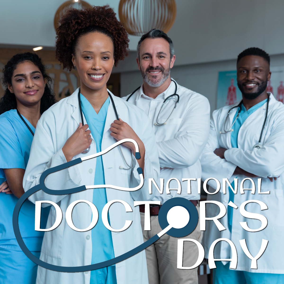 Today is #NationalDoctorsDay, and we say “thank you” to all physicians for their enduring, consistent dedication to the health of ourselves and our communities.

#Doctors #ThankYou