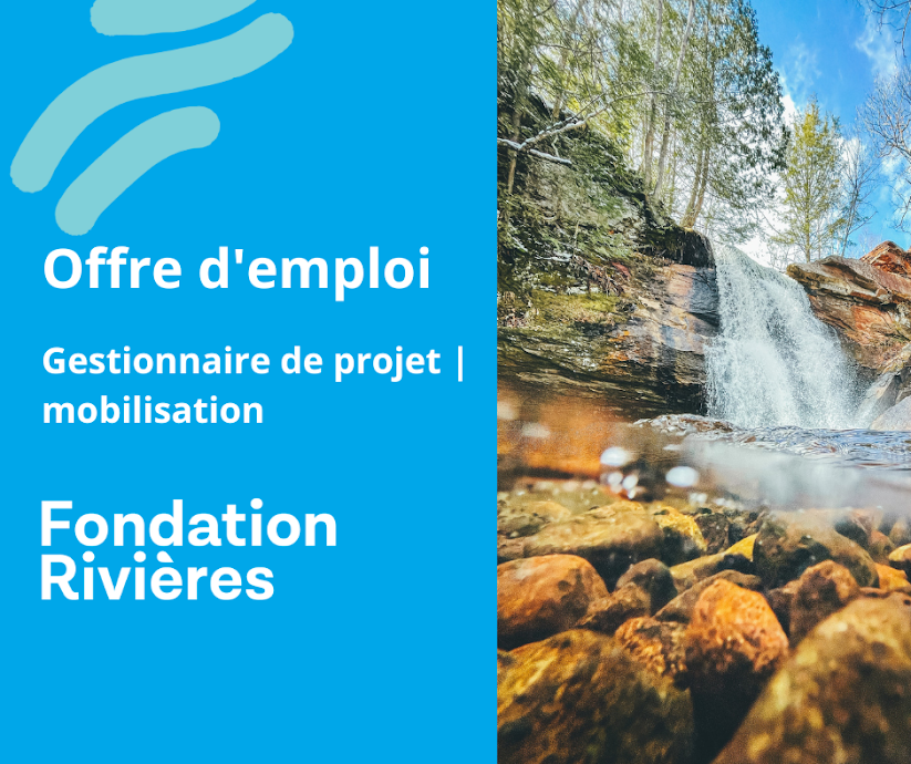 F_Rivieres's tweet photo. OFFRE D'EMPLOI | Nous sommes à la recherche d'un.e gestionnaire de projet | mobilisation pour mener à bien des projets d'envergure et inspirants.  Pour appliquer, c'est par ici, avant le 24 avril #emploi #mobilisation #gestiondeprojet #environnement https://t.co/h3xgQvRmUe https://t.co/kxnNkg2BWx
