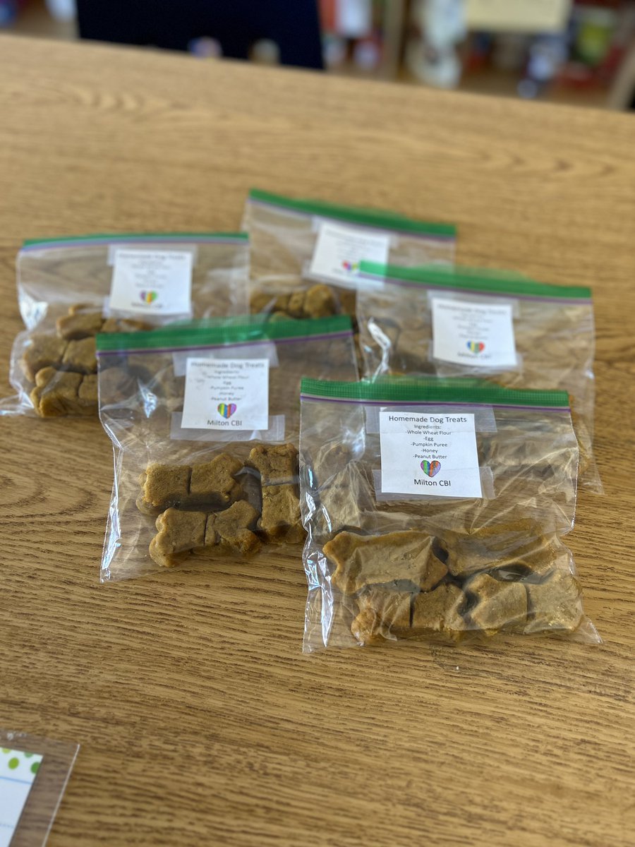 Milton CBI (@miltoncbi) on Twitter photo This week we made homemade dog treats for all of the amazing service dogs that come to our school!
🐶🐾❤️
<a href="/MiltonHighSch/">Milton High School</a> <a href="/dominique_sly/">Dominique Ratliff</a> <a href="/JonesBC_MHS/">Brian Jones</a> This week we made homemade dog treats for all of the amazing service dogs that come to our school!
🐶🐾❤️
<a href="/MiltonHighSch/">Milton High School</a> <a href="/dominique_sly/">Dominique Ratliff</a> <a href="/JonesBC_MHS/">Brian Jones</a>