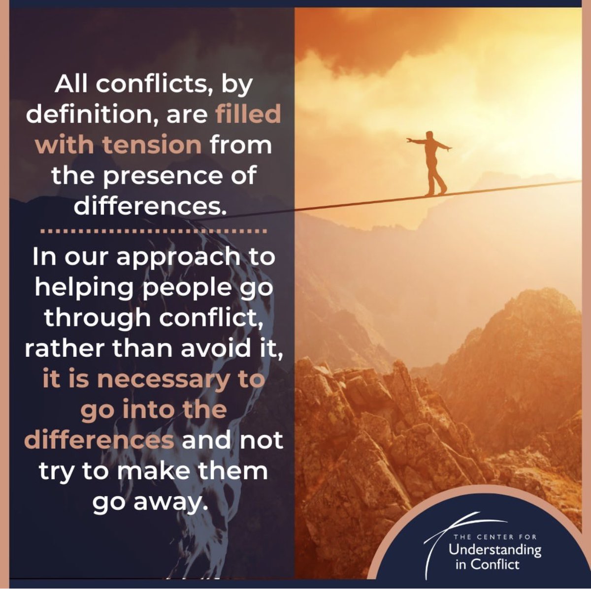Thank you @inside_conflict for this one! It’s amazing how far a little #validation can take you 🙌🏼 #hr #hrstrategy #conflictresolution #differences #mediation #alternativedisputeresolution #understandingconflict