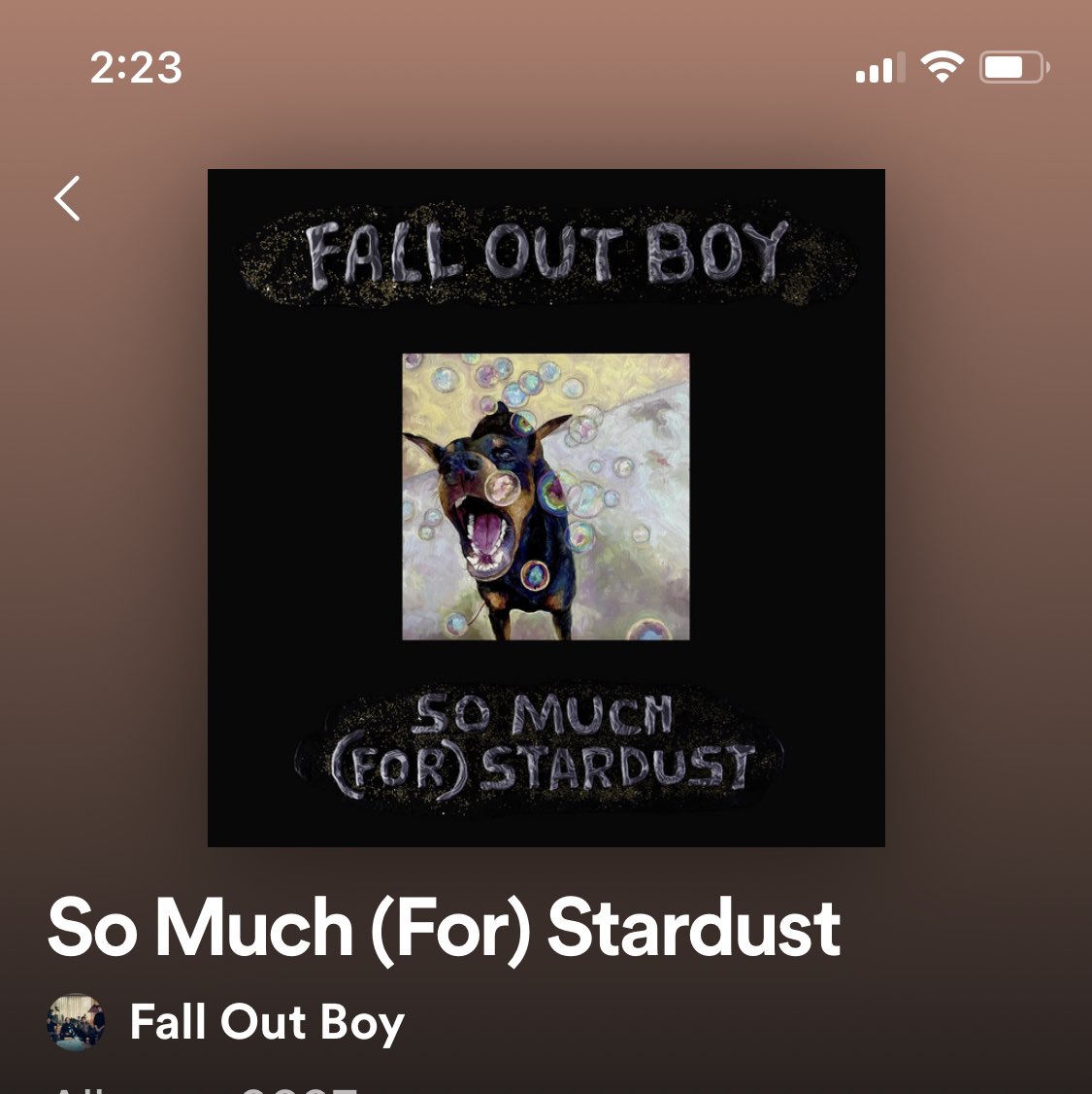 Crzy4HelloKitty's tweet image. Definitely the new @falloutboy album! ✨✨✨✨✨✨
#somuchforstardust #fob8 #smfs