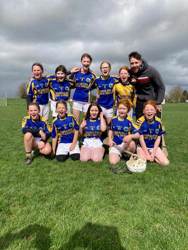 A day to remember for our Gurtagarry Girls! U-13 North Camogie Champions following a brilliant @TippCumanNamBun blitz in Moneygall today! Thanks to our opponents @SilverminesNS @NsRathcabbin @DunkerrinN  and Burgess N.S #camogie #girlsinsport #fun #friends