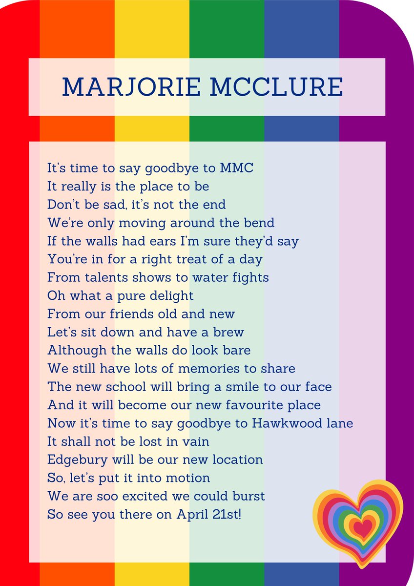 Marjorie McClure School tweet media