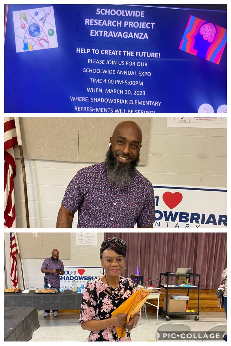 CounselorTHamp's tweet photo. A huge shout out to Shadowbriar’s magnificent duo, Mrs. Egan and Mr. Childs for presenting the School-wide Research Project Extravaganza. The students did an amazing job on their projects. @shadowbriares @TeamHISD https://t.co/hlqMvYjaHl