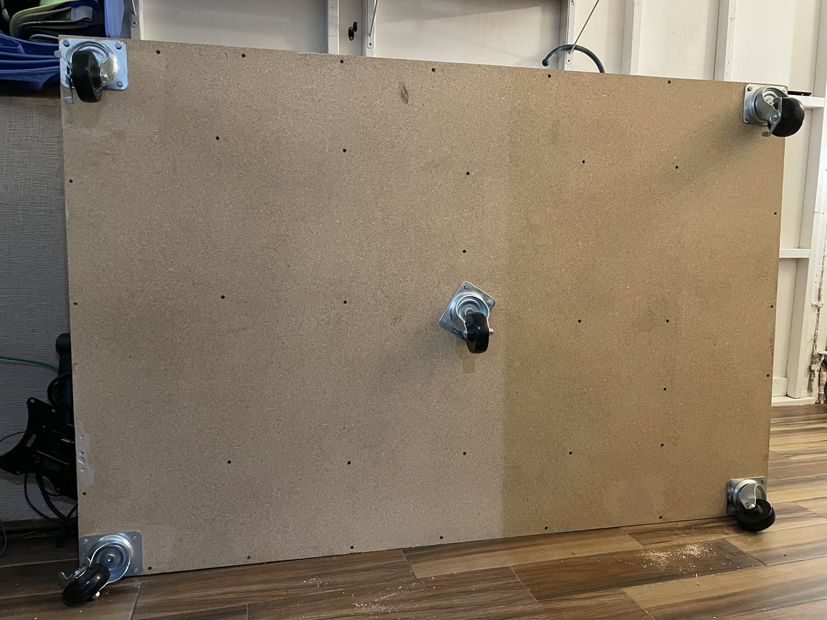 New abode, new addition to the vocal booth. We have learned our lesson 😅