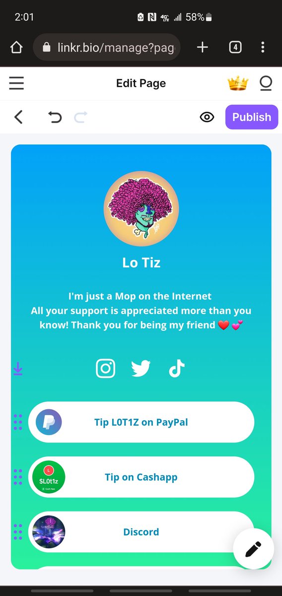 L0T1Z's tweet photo. Link Tree finally created https://t.co/eoyTecBznU