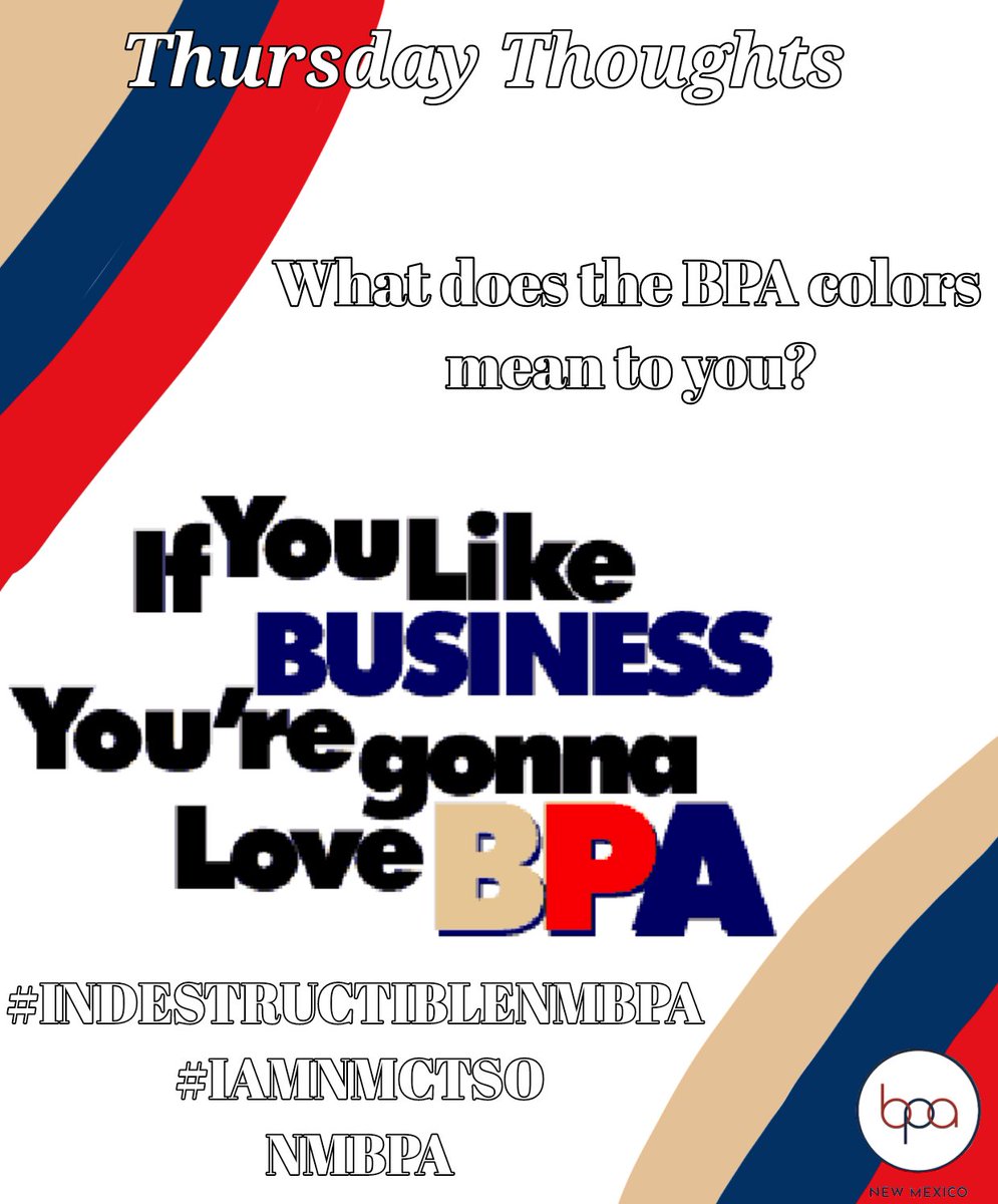 New Mexico BPA Vice President Community Relations tweet media