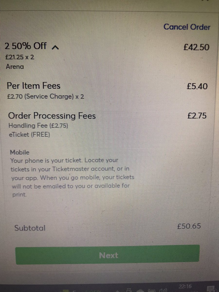 GreatWallTrek's tweet photo. @TicketmasterCS please explain why it clearly states during the booking process that no charge applies for e-tickets, but the charge is still added to my order https://t.co/x0BoVU4fxh