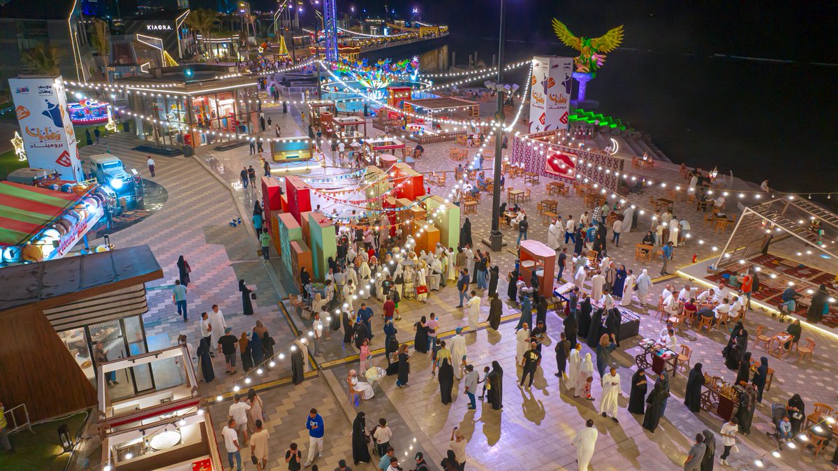 رمضانيات بروميناد تشرّع أبوابها؛ ليعيش الحاضرون أجواء رمضانية منعشة بنسيم البحر الأحمر ✨🌊 

عش تجربة لا تنسى
ramadanseason.sa/events

#موسم_رمضان