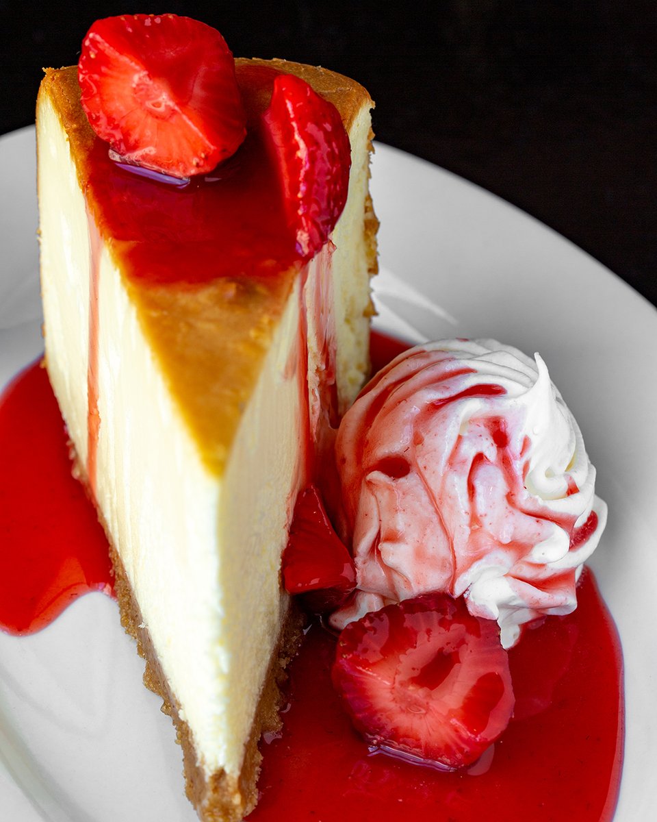 When your week hasn't been a cake walk, take a walk downtown and have some cheesecake.