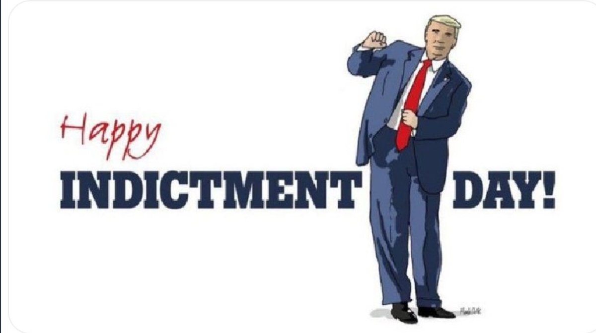 Great day #TrumpIndictment