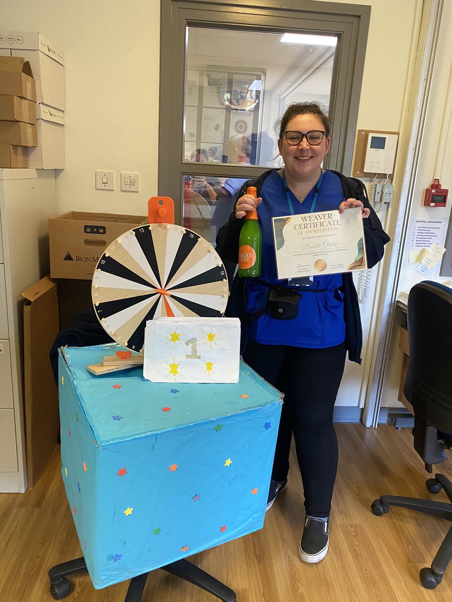 Our lovely <a href="/danpen321/">Danielle Clarke</a> was nominated for a certificate of appreciation by the team for being an amazing nurse. And it was also awarded for being recognised by the SLT for her recent outstanding, hard work ❤️ #teamweaver #wonderfulweaver <a href="/GemmaNewton17/">Gemma Newton</a> <a href="/Mersey_Care/">Mersey Care NHS FT 🏳️‍🌈</a> @JR_MerseyCare