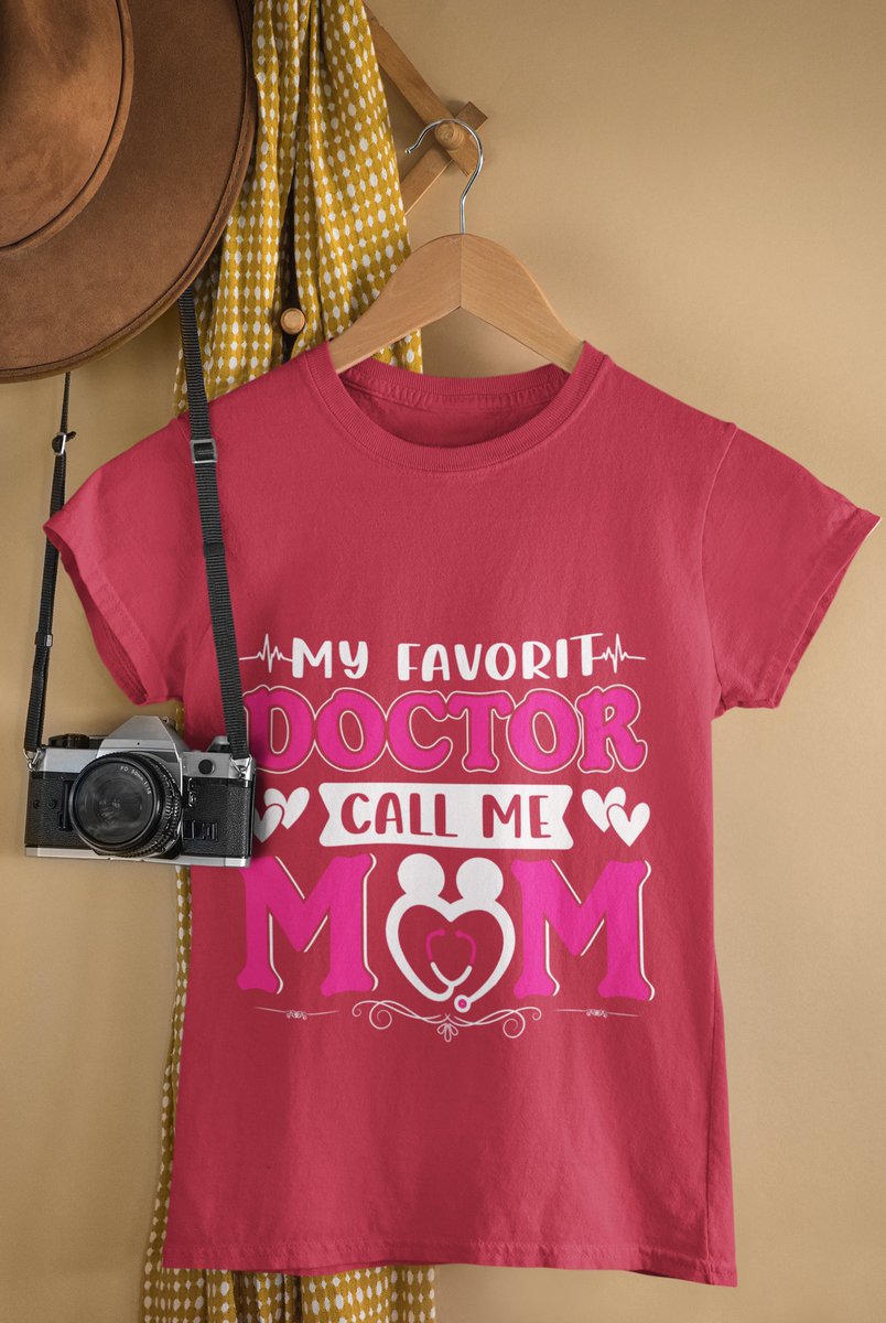 petorzo's tweet photo. This Mother's Day, give your mom a gift she'll treasure forever with our "My Favorite Doctor Calls Me Mom" unisex t-shirt. #MyFavoriteDoctorCallsMeMom #MothersDayGift #GiftForMom #UnisexTshirt #MomLove #DoctorMom #MomStyle #MomFashion #MomLife #GiftIdeasForMom https://t.co/tB9nVSzl4e