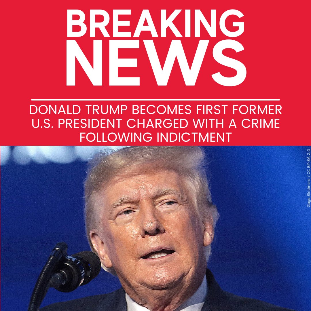BREAKING: Former President Trump's lawyers say he's been indicted in New York &gt;&gt; 13abc.com/2023/03/30/tru…