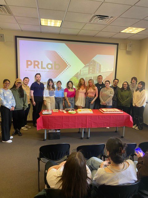PRLab_BU's tweet image. We’re celebrating! This is the 45th year of the country’s oldest student-run PR agency. 

Since 1978, PRLab at Boston University has provided thousands of students real-world experience and hundreds of clients tangible results.