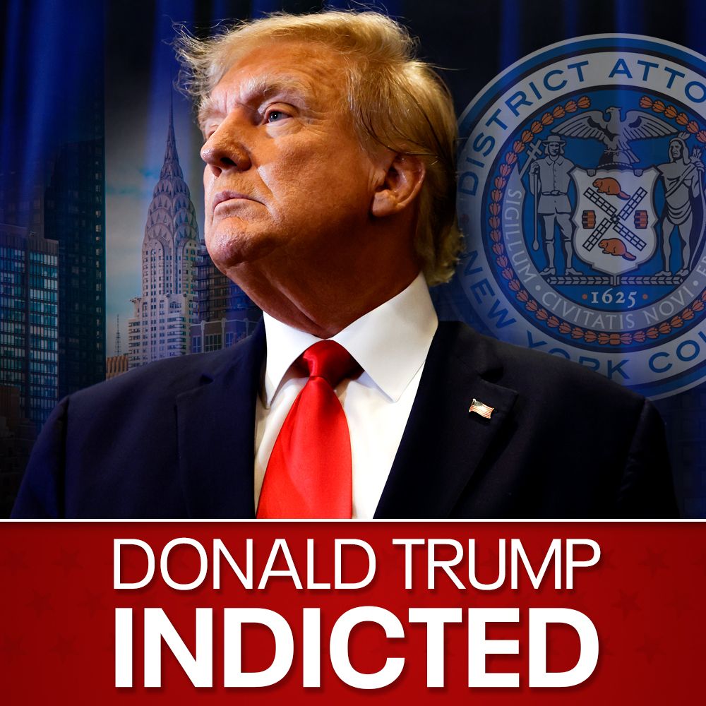 FOXLA's tweet image. #BREAKING: Former President Donald Trump has been indicted by a grand jury in New York over his role in a hush money payment to Stormy Daniels. bit.ly/2V8fKnE