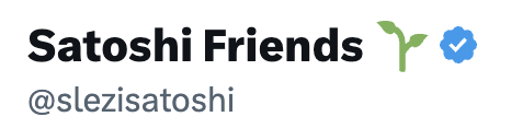 Satoshi Friends tweet media