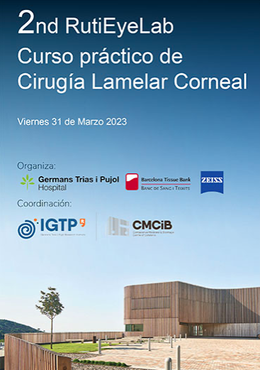 ActoServeis's tweet photo. 📅 Agenda de la setmana 📅

2nd RutiEyeLab: Curs pràctic de Cirurgia Lamelar Corneal

📆: Divendres, 31 de Març de 2023
🕒: De 8 a 18h
📍: Centre de Medicina Comparativa i Bioimatge (CMCiB) Institut Germans Trias i Pujol, Campus CanRuti https://t.co/nf9Opcjmvf