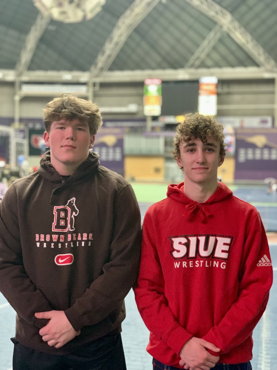 Good luck <a href="/_DrewDavis1/">Drew Davis</a> and <a href="/AlexHamrick7/">Alex Hamrick</a> at the Folkstyle National Tournament in Cedar Falls, IA on Friday and Saturday.