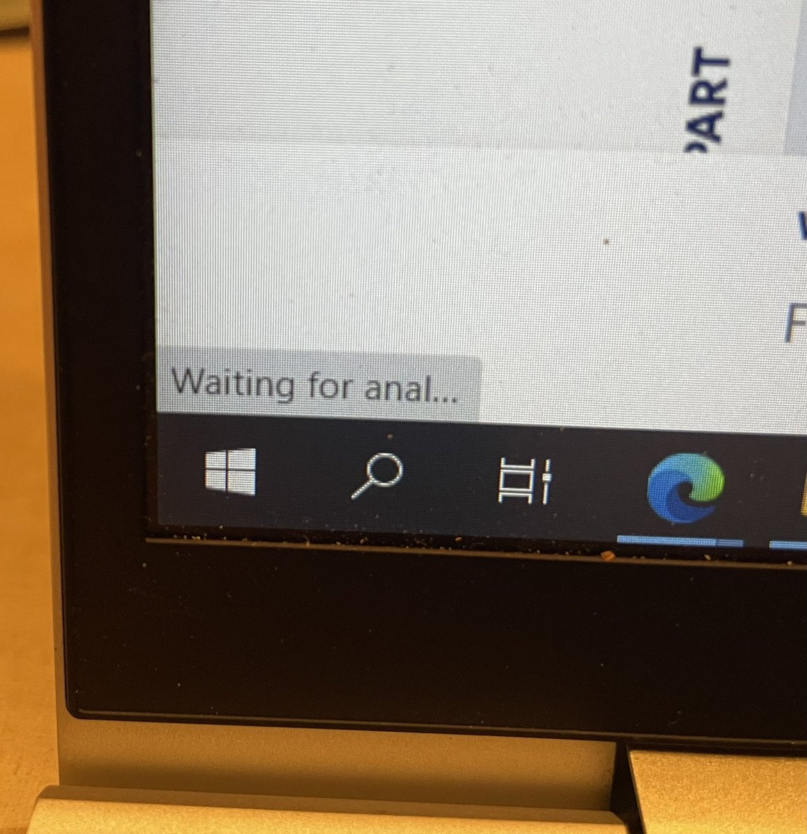 chaoeng's tweet image. Well, this popped up on my screen at work today. I couldn’t stop laughing about it. Thankfully, I wasn’t sharing my screen during this meeting. #whatthewhat #hrwouldnotbeamused