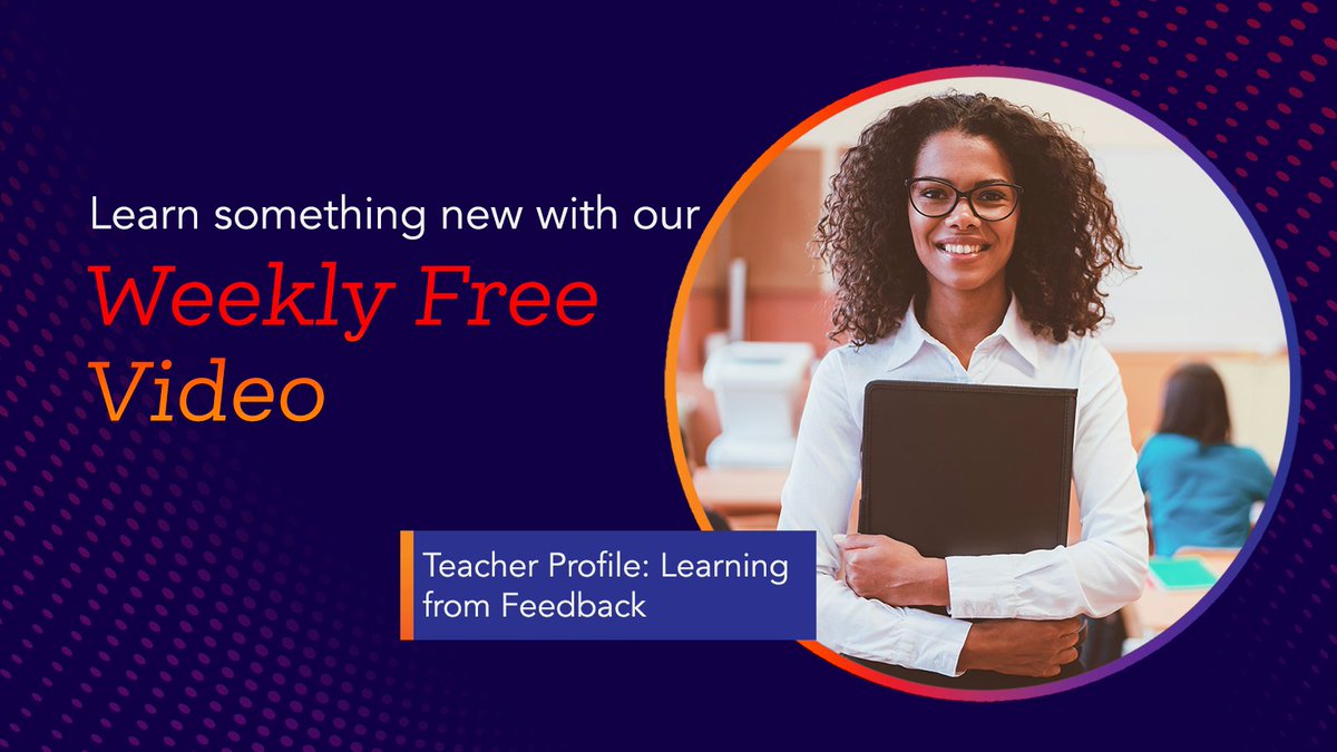 TeachingChannel's tweet image. Feedback is crucial to instructional coaching, but how can educators effectively learn from it?

See how this teacher applies her coaches feedback to her practice in our weekly free video: hubs.la/Q01JHQrz0 

#EdResource