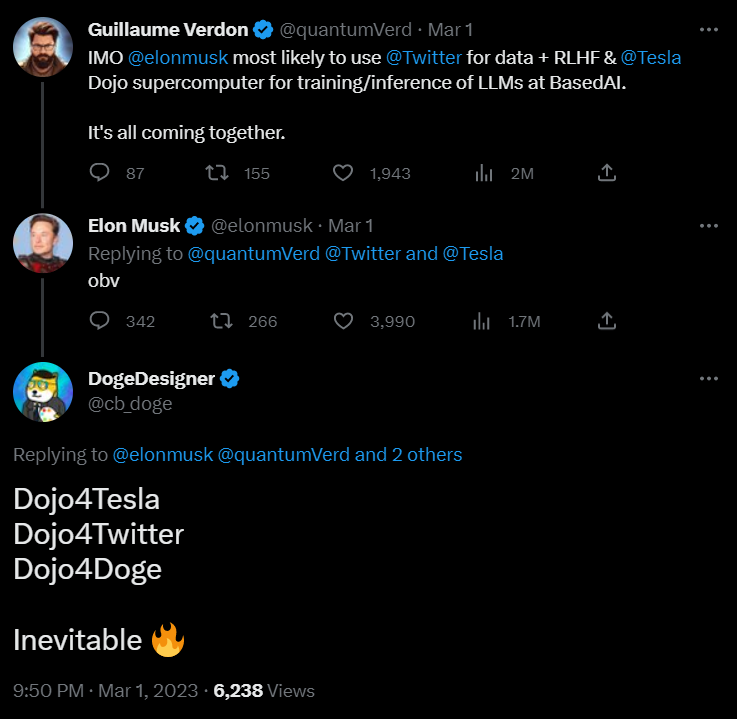 Dojo AI | Elon’s Supercomputer tweet media