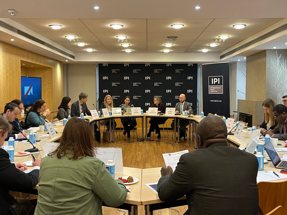 Intl Peace Institute (@ipinst) on Twitter photo IPI bids farewell to <a href="/FortiD/">Daniel Forti</a>, Research Fellow at the Brian Urquhart Center for Peace Ops.
Daniel has been an invaluable team member and made outstanding contributions to IPI and its partners. We wish him the best in all his future endeavors! IPI bids farewell to <a href="/FortiD/">Daniel Forti</a>, Research Fellow at the Brian Urquhart Center for Peace Ops.
Daniel has been an invaluable team member and made outstanding contributions to IPI and its partners. We wish him the best in all his future endeavors!