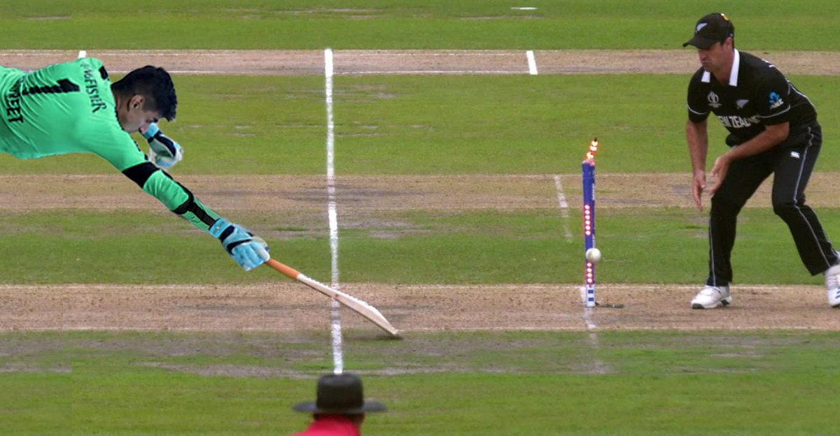 IFTWC's tweet photo. All 6.5 feet of Gurpreet would have taken us over the crease 😎 https://t.co/8gmzGAGyfU