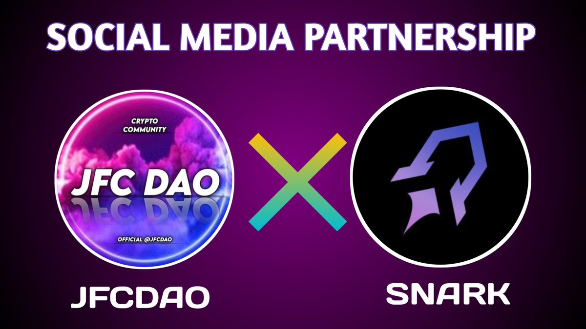 JFCDAO's tweet photo. Collab with Super hyped project @SnarkLaunch 🤝@JFCDAO
They are providing us 3 × WL 🥳 for this big collab🤝🎁

To Participate :-
👉Follow : @SnarkLaunch &amp; @JFCDAO
👉Join:- https://t.co/VBiCUfVPif
👉 RT, ❤️ &amp; Tag 3 Friends

#Zk  #JFCDAO #SnarkLaunch

⏰️48hr⏰️ https://t.co/pLelgf8W3Z