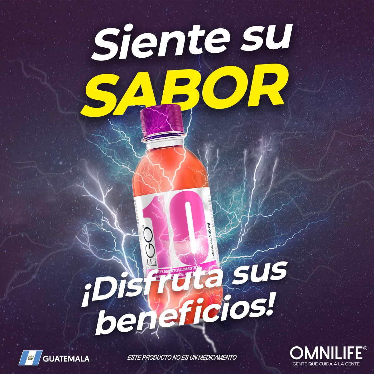 Disfruta de un Ego 10 sabor fruta de la pasión completamente frío, ¡te encantará! 😎

 Encuentra este producto con un Distribuidor Independiente de Guatemala. Conoce la disponibilidad y presentación en tu país.

#OMNILIFE