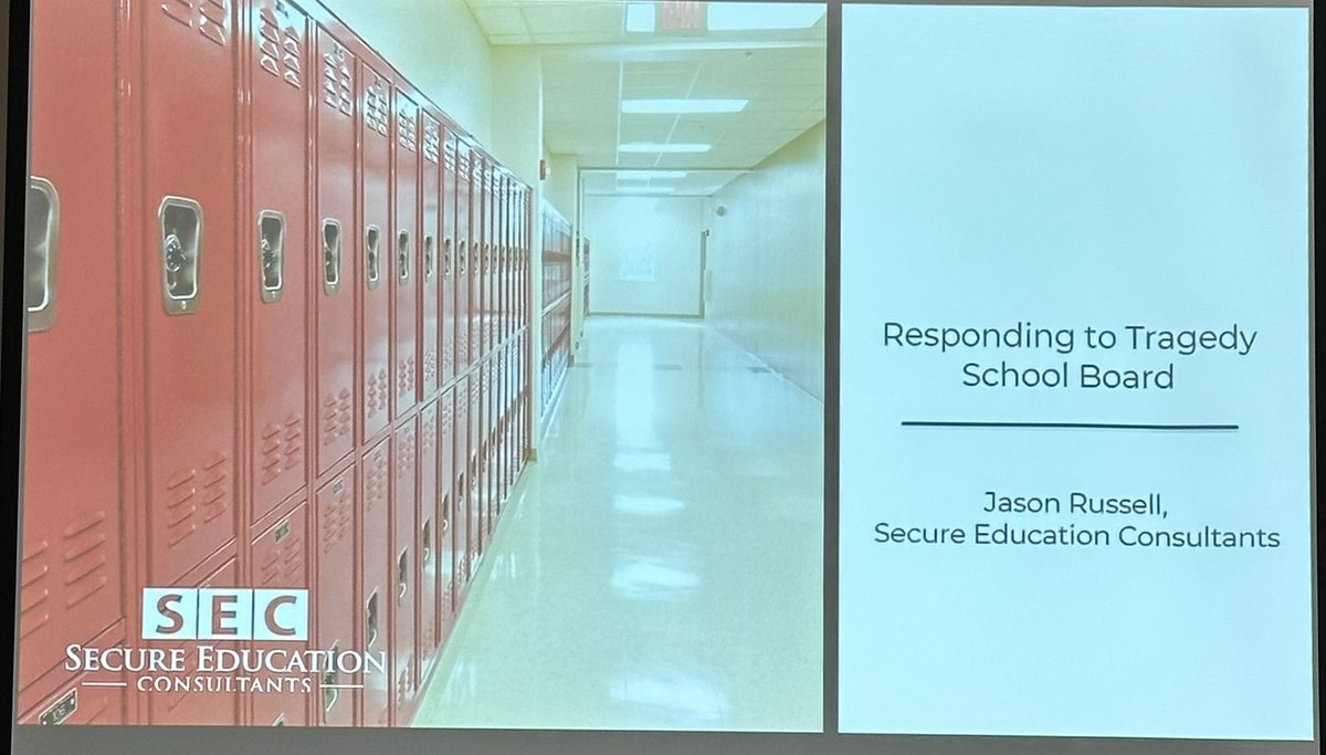 amandaglass's tweet photo. A gut wrenching session this morning at UBA Day @CofSSBA.  We can never learn enough about keeping our kids and staff safe .  COSSBAinaugural2023 https://t.co/4yw2oZQhxN