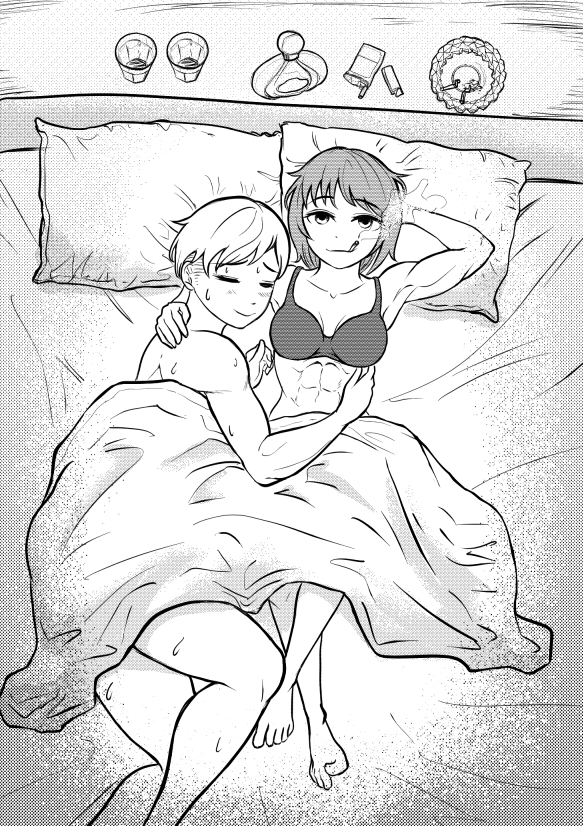 ボーイッシュお姉さん【4/4】
#漫画が読めるハッシュタグ #創作漫画 #筋肉娘 