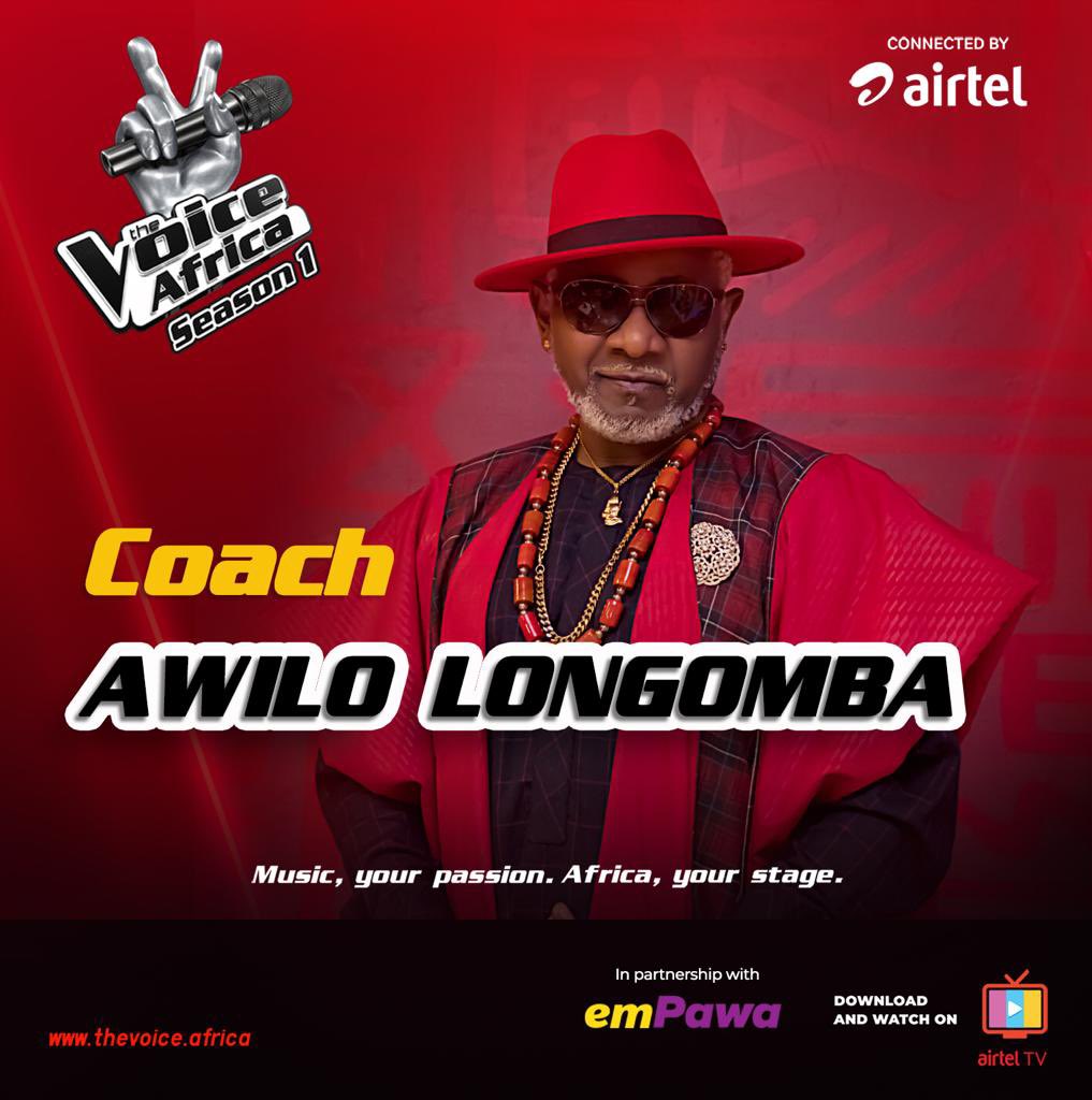 AwiloLongomba (@awilolongomba) on Twitter photo Guess Who's a coach on the Premiere season of The Voice Africa.
Yes you guessed right, it's MEEE!
So excited to be on the global platform,so get ready for the music talents straight out of Africa.
You don't want to miss a single episode!
#TheVoiceAfrica
<a href="/the_voiceafrica/">thevoiceafrica</a> Guess Who's a coach on the Premiere season of The Voice Africa.
Yes you guessed right, it's MEEE!
So excited to be on the global platform,so get ready for the music talents straight out of Africa.
You don't want to miss a single episode!
#TheVoiceAfrica
<a href="/the_voiceafrica/">thevoiceafrica</a>